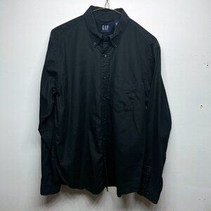 Men's Gap Cotton Button Down Shirt - Black - Size Small